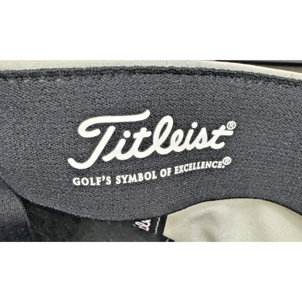 Titleist golf hat mens grey hook and loop adjustment new no tags